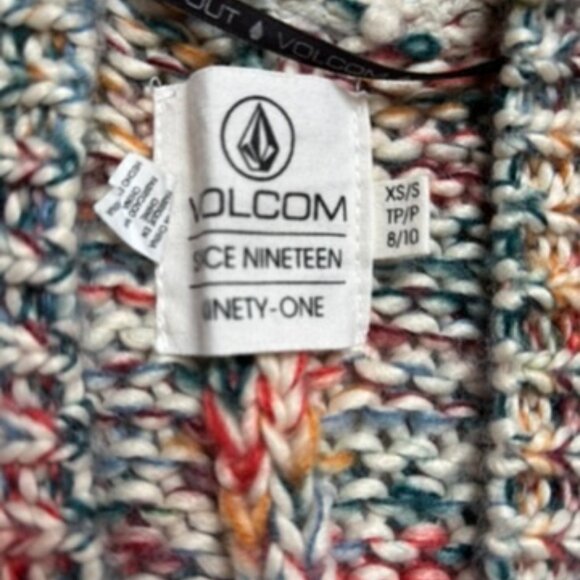 Volcom Kokamo Multi Colored Yarn Kimono Sweater - Picture 7 of 11